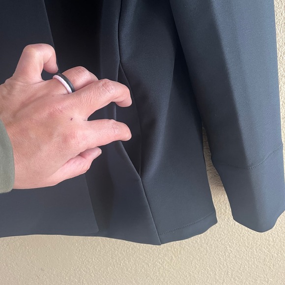 A Day Double take double breasted blazer in black - Picture 8 of 10